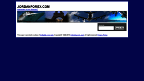 What Jordanforex.com website looked like in 2013 (10 years ago)