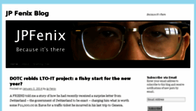 What Jpfenix.net website looked like in 2014 (10 years ago)