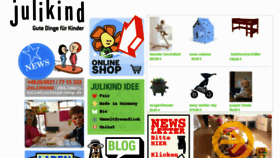 What Julikind-shop.de website looked like in 2011 (13 years ago)