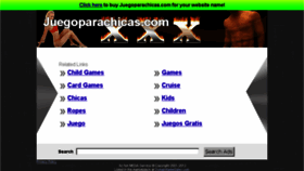 What Juegoparachicas.com website looked like in 2014 (10 years ago)