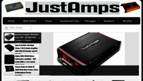 What Justamps.com website looked like in 2014 (10 years ago)