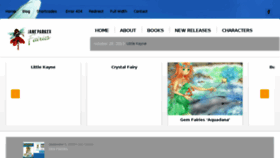What Janeparkerfairies.com website looked like in 2014 (10 years ago)