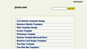 What Jnxcs.com website looked like in 2014 (10 years ago)