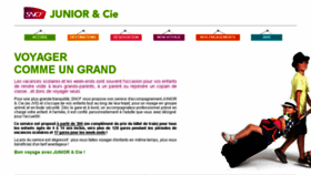 What Juniorcie-sncf.com website looked like in 2014 (10 years ago)