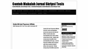 What Jurnalskripsi.net website looked like in 2014 (12 years ago)