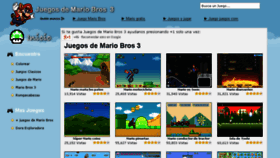 What Juegosdemariobros3.com website looked like in 2014 (10 years ago)