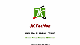 What Jkfashion.com website looked like in 2014 (10 years ago)