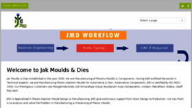 What Jakmoulds.com website looked like in 2014 (9 years ago)