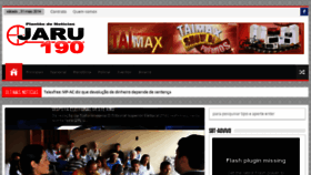 What Jaru190.com website looked like in 2014 (9 years ago)