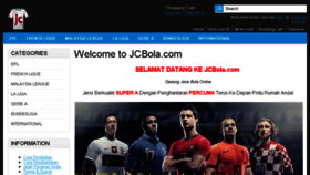What Jcbola.com website looked like in 2014 (9 years ago)