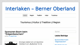 What Jodlerfestinterlaken.ch website looked like in 2014 (9 years ago)
