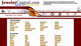 What Jewelercentral.com website looked like in 2014 (9 years ago)