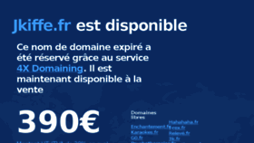What Jkiffe.fr website looked like in 2014 (9 years ago)