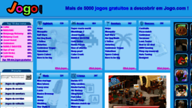 What Jogo.com website looked like in 2014 (9 years ago)