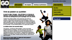 What Jobsport.fr website looked like in 2014 (9 years ago)