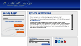 What Justicexchange.com website looked like in 2014 (9 years ago)