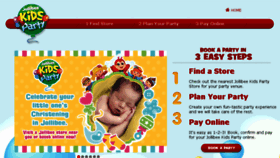 What Jollibeeparty.com.ph website looked like in 2015 (9 years ago)