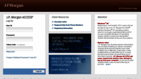 What Jpmorganaccess.com website looked like in 2015 (9 years ago)