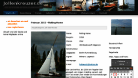 What Jollenkreuzer.de website looked like in 2015 (9 years ago)