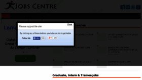 What Jobscentre.co.za website looked like in 2015 (9 years ago)