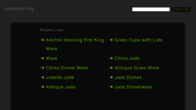 What Jadeware.org website looked like in 2015 (9 years ago)