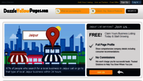 What Jaipur.dazzleyellowpages.com website looked like in 2015 (9 years ago)