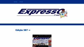 What Jornalexpresso.com.br website looked like in 2015 (9 years ago)