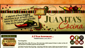 What Jcocina.com website looked like in 2015 (9 years ago)