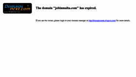 What Jobinmalta.com website looked like in 2015 (9 years ago)