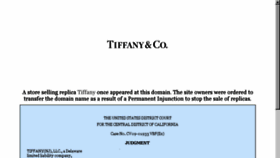 What Jewelrytiffany.com website looked like in 2015 (9 years ago)