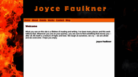 What Joycefaulkner.com website looked like in 2015 (9 years ago)