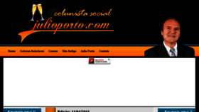 What Julioporto.com website looked like in 2015 (9 years ago)