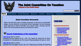 What Jct.gov website looked like in 2015 (9 years ago)