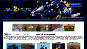 What Jeu2moto.fr website looked like in 2015 (8 years ago)