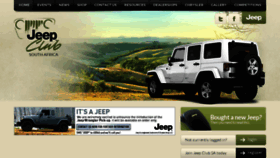 What Jeepclub.co.za website looked like in 2015 (8 years ago)