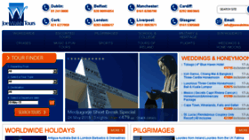 What Joewalshtours.ie website looked like in 2015 (8 years ago)