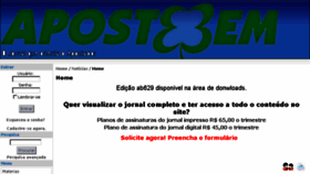 What Jornalapostebem.com.br website looked like in 2015 (10 years ago)