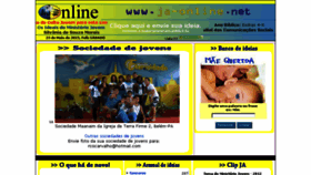 What Ja-online.net website looked like in 2015 (8 years ago)