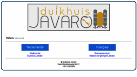 What Javaro.be website looked like in 2015 (8 years ago)