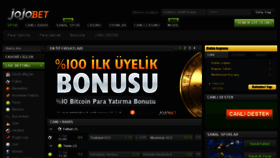What Jojobet1.com website looked like in 2015 (10 years ago)