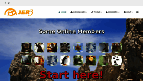 What Jer3.com website looked like in 2015 (8 years ago)