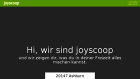 What Joyscoop.com website looked like in 2015 (8 years ago)
