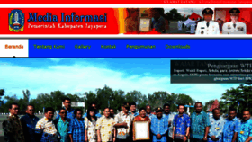 What Jayapurakab.go.id website looked like in 2015 (8 years ago)
