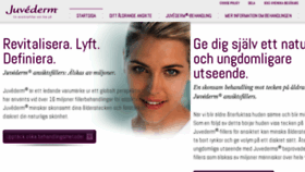 What Juvedermultra.se website looked like in 2015 (8 years ago)