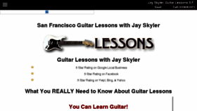 What Jayskyler-guitarlessons-sanfrancisco.com website looked like in 2015 (8 years ago)