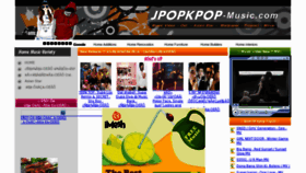 What Jpopkpop-music.com website looked like in 2011 (13 years ago)