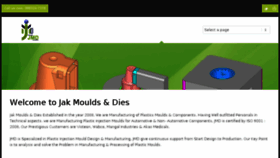 What Jakmoulds.com website looked like in 2015 (8 years ago)