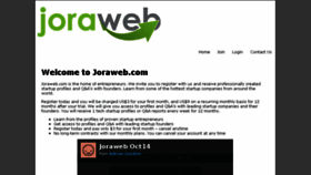 What Joraweb.com website looked like in 2015 (8 years ago)