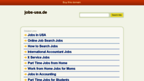 What Jobs-usa.de website looked like in 2015 (8 years ago)