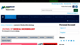 What Jmm.microbiologyresearch.org website looked like in 2015 (8 years ago)